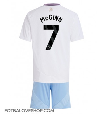 Aston Villa John McGinn #7 Dětské Venkovní Dres 2024-25 Krátký Rukáv (+ trenýrky)
